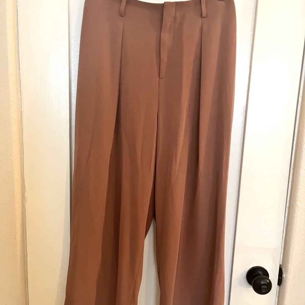 Uniqlo Wide Leg Cropped Trousers Size L